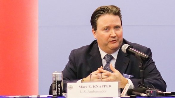 马克·埃文斯·纳珀大使。