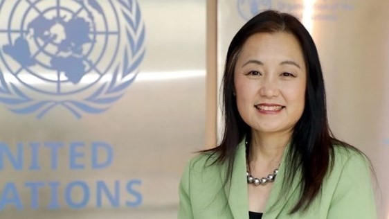 联合国人口基金会驻越南首席代表北原直美。