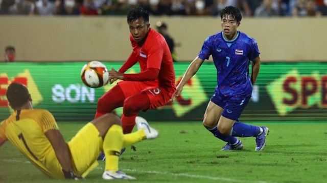 泰国队以5-0击败了新加坡队。