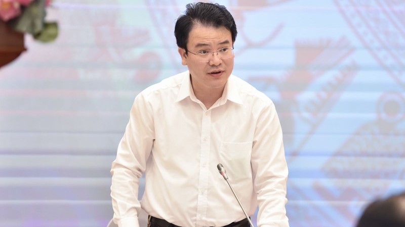 计划与投资部副部长陈国方发表讲话。（图片来源：信息报）
