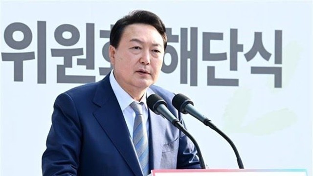 韩国新总统尹锡悦。（图片来源：越通社）
