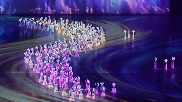 第31届东运会开幕式的一个艺术表演节目。