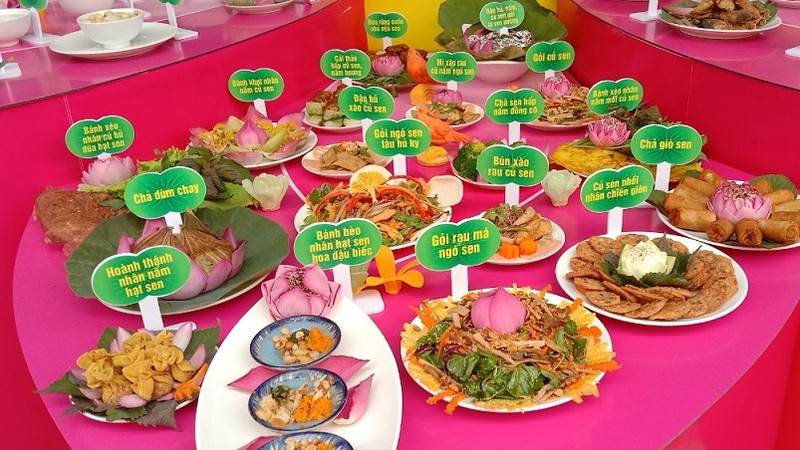 越南200道全部由莲制成的菜获世界记录认证。