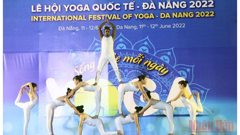 2022年岘港国际瑜伽节正式亮相。