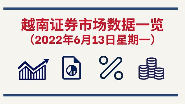 2022年6月13日越南证券市场数据一览【图表新闻】
